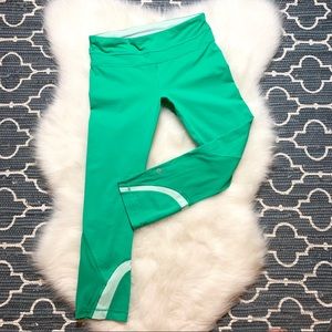 Lululemon Run inspire crop green size 4
